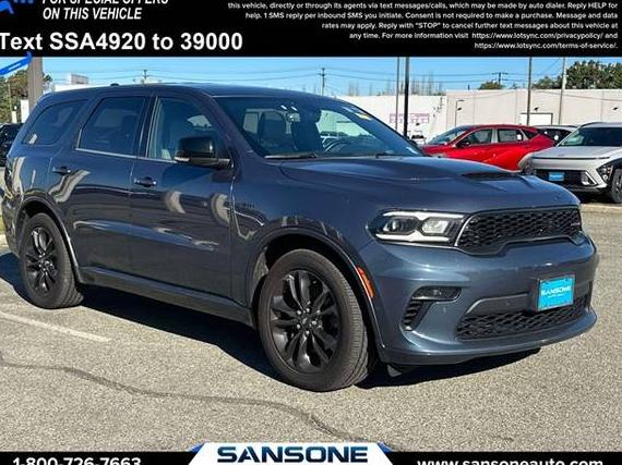 DODGE DURANGO 2021 1C4SDJCT6MC764920 image