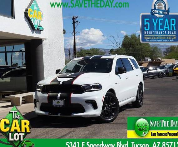 DODGE DURANGO 2021 1C4SDHCT6MC604433 image