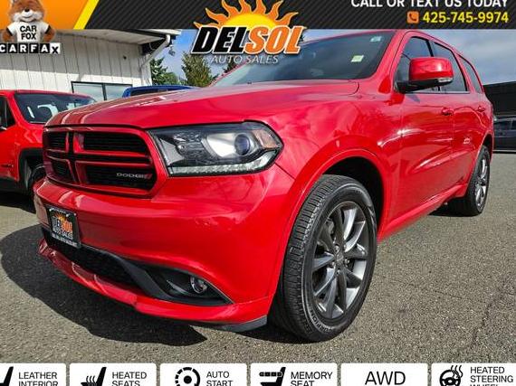DODGE DURANGO 2017 1C4RDJDG2HC847864 image