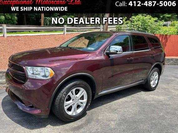 DODGE DURANGO 2012 1C4RDJDG5CC144848 image