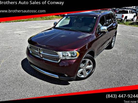 DODGE DURANGO 2012 1C4SDJET5CC285979 image