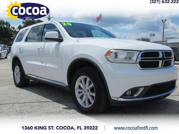 DODGE DURANGO 2020 1C4RDJAG8LC283733 image