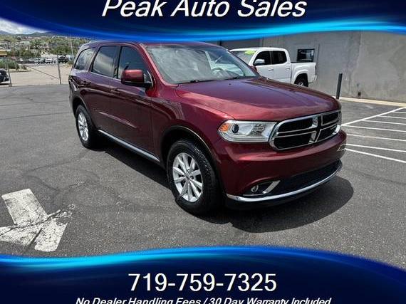 DODGE DURANGO 2020 1C4RDJAG4LC309731 image