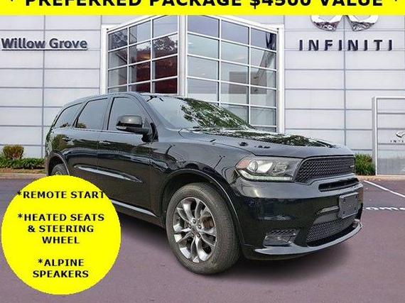 DODGE DURANGO 2020 1C4RDJDGXLC321068 image
