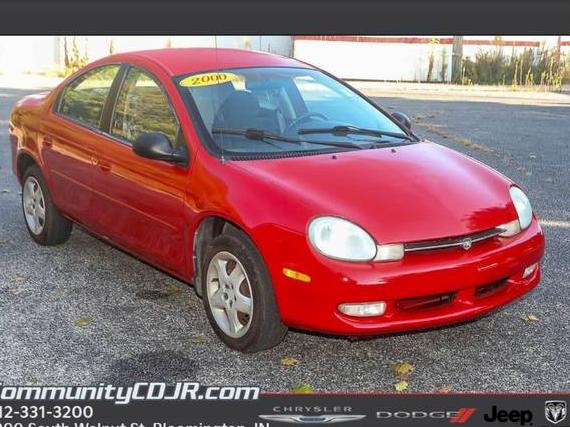 DODGE NEON 2000 1B3ES46C2YD554803 image