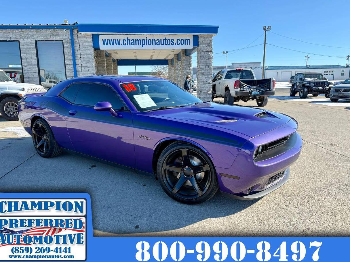 DODGE CHALLENGER 2018 2C3CDZBT5JH311356 image