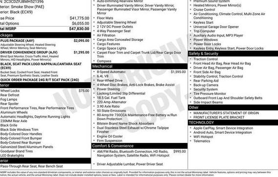 DODGE CHALLENGER 2021 2C3CDZFJ8MH521396 image