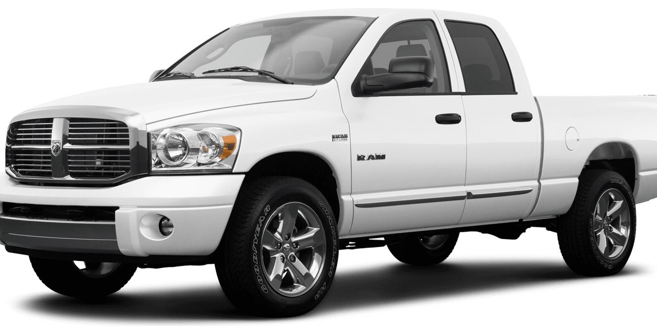 DODGE RAM 2008 1D7HU182X8S522143 image