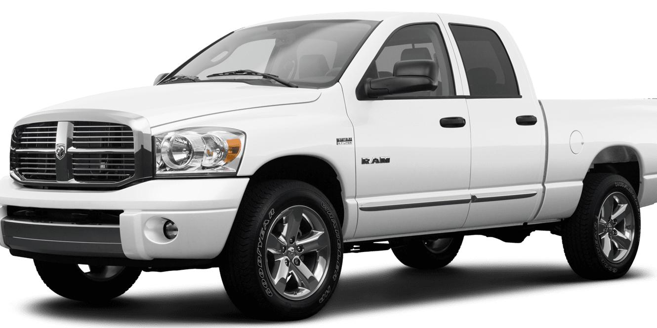 DODGE RAM 2008 1D7HU182X8S522014 image