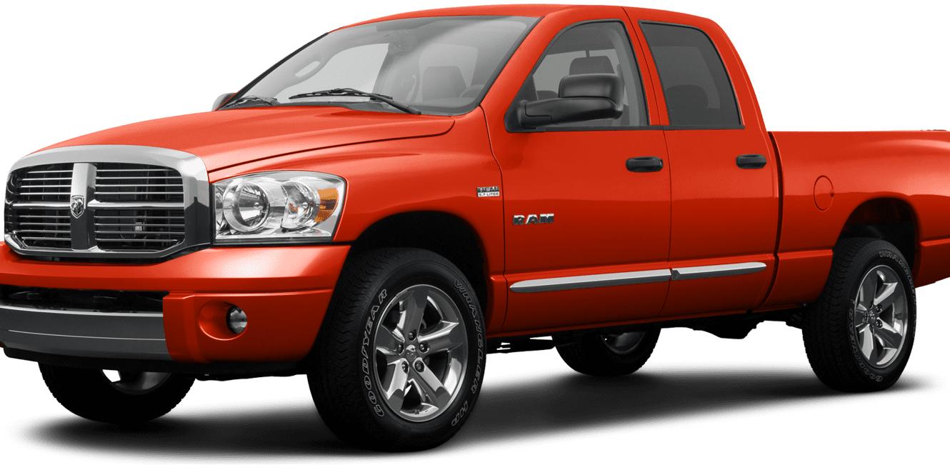 DODGE RAM 2008 1D7HU18278J106136 image