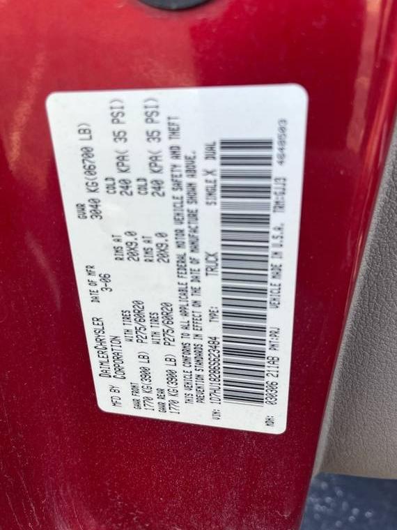 DODGE RAM 2006 1D7HU18286S623484 image
