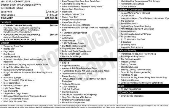 JEEP CHEROKEE 2019 1C4PJMCB0KD122689 image