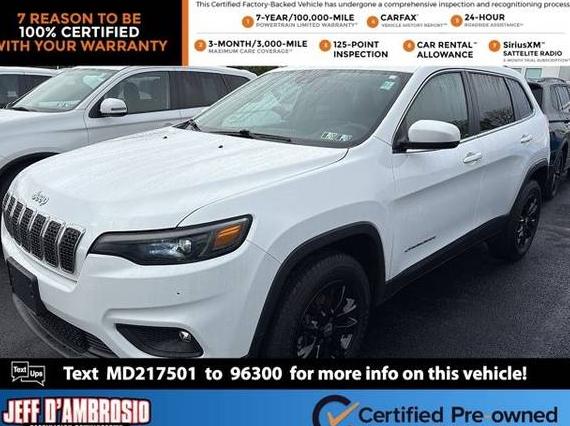 JEEP CHEROKEE 2021 1C4PJMLB0MD217501 image