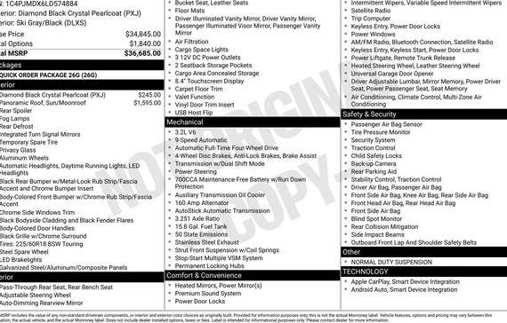 JEEP CHEROKEE 2020 1C4PJMDX6LD574884 image