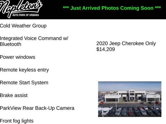 JEEP CHEROKEE 2020 1C4PJLLB9LD632213 image