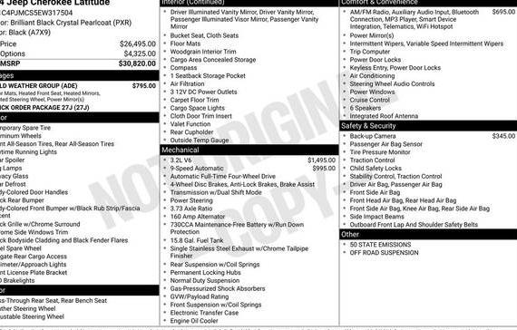 JEEP CHEROKEE 2014 1C4PJMCS5EW317504 image