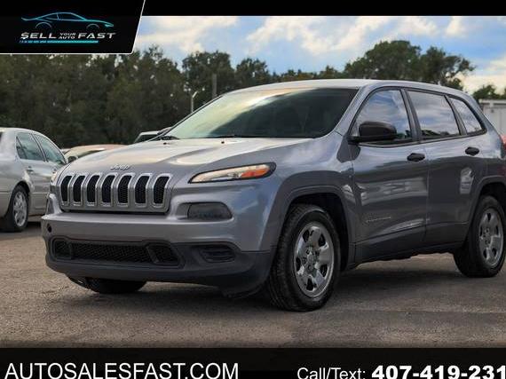 JEEP CHEROKEE 2015 1C4PJLAB3FW616794 image JEEP CHEROKEE 2015 1C4PJLAB3FW616794 image