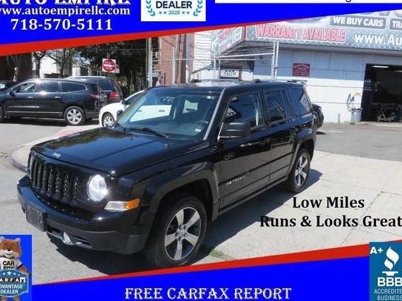 JEEP PATRIOT 2016 1C4NJRFB0GD501134 image