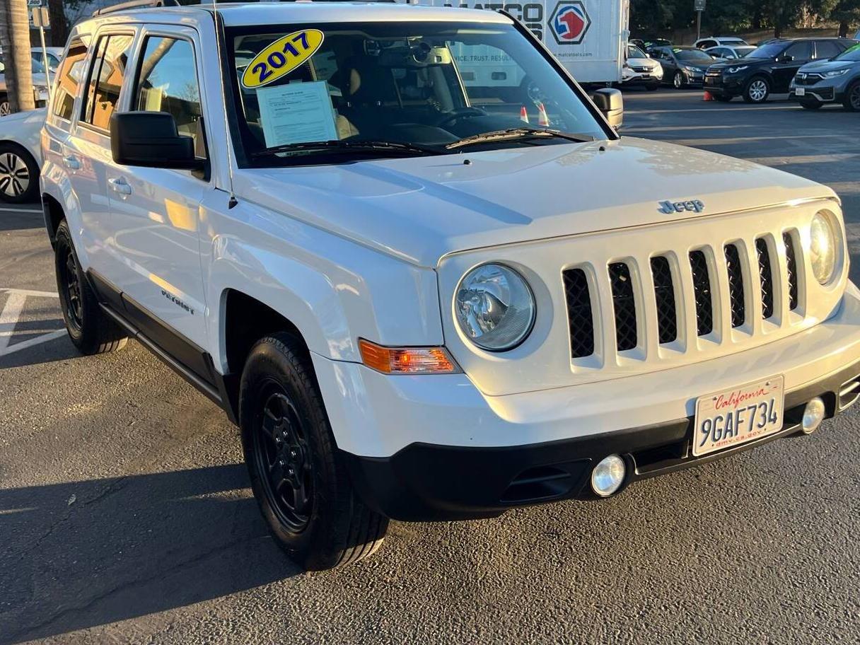 JEEP PATRIOT 2017 1C4NJPBB6HD120576 image