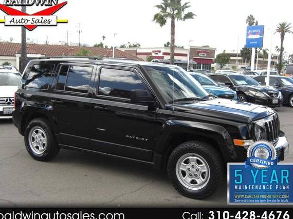 JEEP PATRIOT 2017 1C4NJPBB1HD203204 image