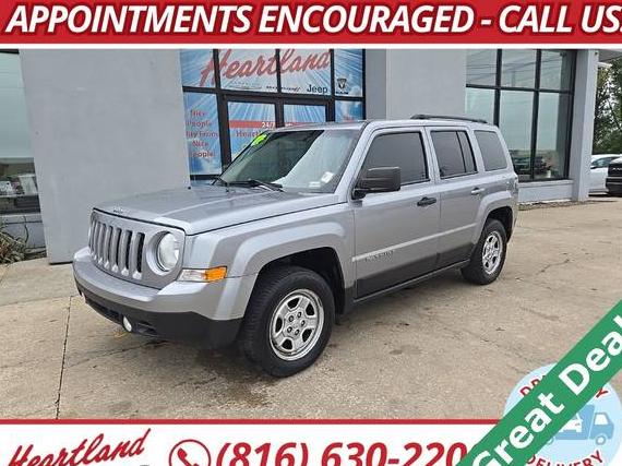 JEEP PATRIOT 2017 1C4NJPBB9HD102105 image