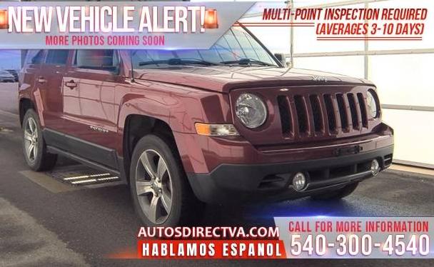 JEEP PATRIOT 2017 1C4NJPFA0HD211683 image