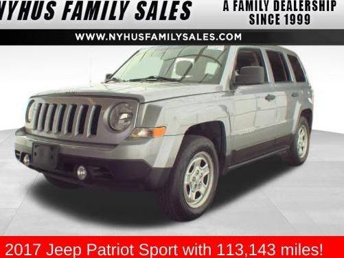 JEEP PATRIOT 2017 1C4NJPBB9HD157380 image