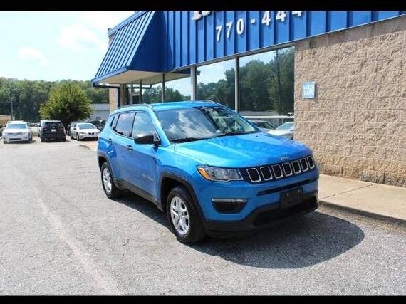 JEEP COMPASS 2018 3C4NJCAB0JT368543 image