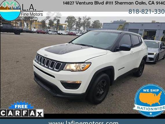 JEEP COMPASS 2018 3C4NJCAB1JT411612 image