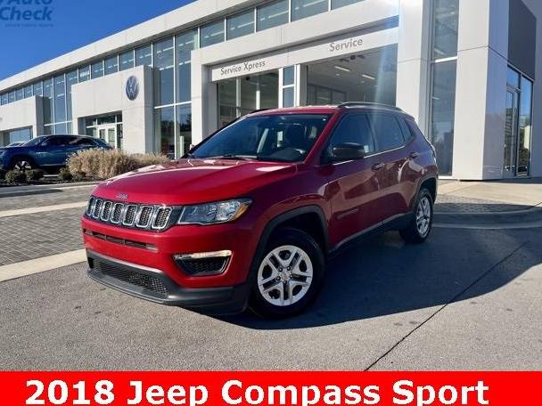 JEEP COMPASS 2018 3C4NJCAB5JT319015 image