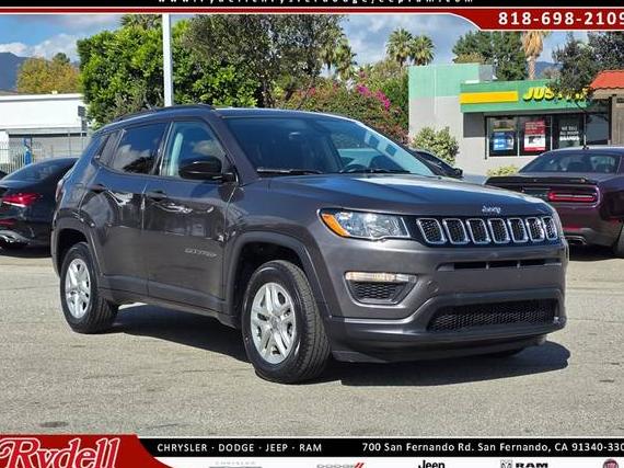 JEEP COMPASS 2018 3C4NJCABXJT214910 image