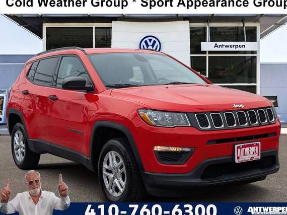 JEEP COMPASS 2017 3C4NJDAB8HT642376 image