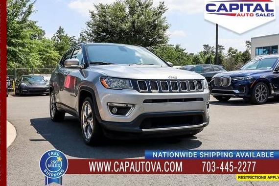 JEEP COMPASS 2020 3C4NJCCB6LT165849 image
