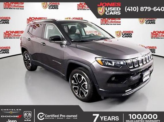 JEEP COMPASS 2022 3C4NJDCB8NT157647 image
