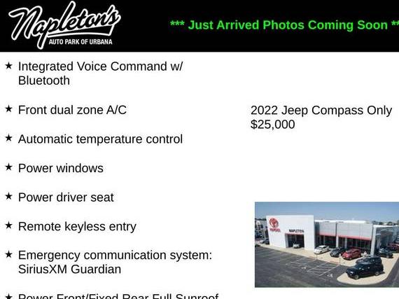 JEEP COMPASS 2022 3C4NJDCB6NT178402 image
