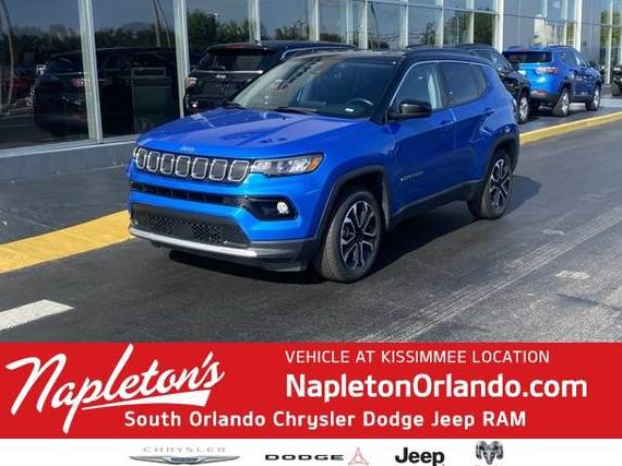 JEEP COMPASS 2022 3C4NJDCB9NT227950 image
