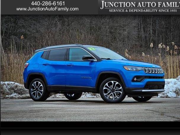 JEEP COMPASS 2022 3C4NJDCB1NT127633 image