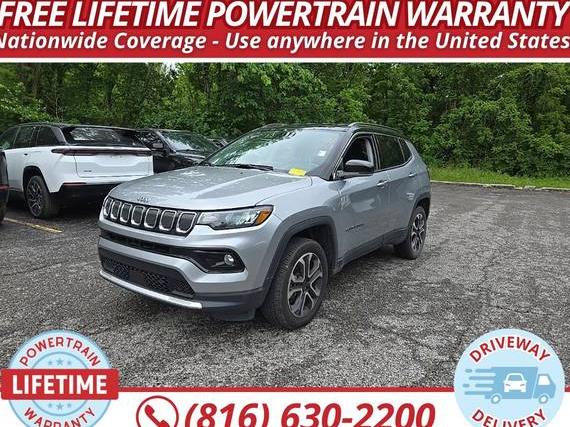 JEEP COMPASS 2022 3C4NJDCB4NT105349 image