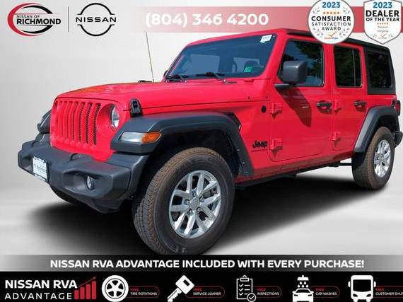 JEEP WRANGLER 2023 1C4HJXDN7PW701964 image