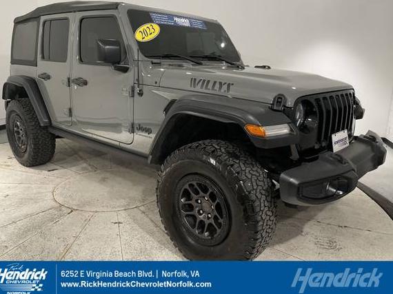 JEEP WRANGLER 2023 1C4HJXDG2PW545544 image