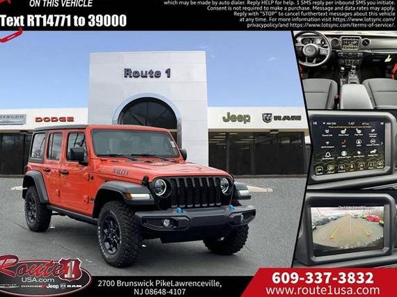 JEEP WRANGLER 2023 1C4JJXN67PW684771 image
