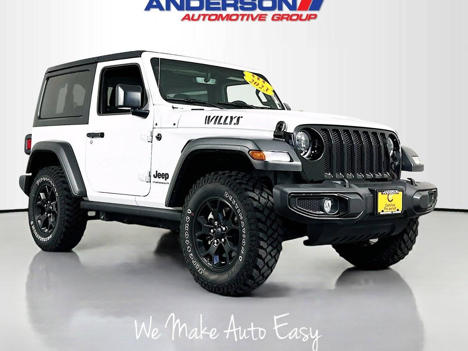 JEEP WRANGLER 2023 1C4GJXAN0PW593073 image