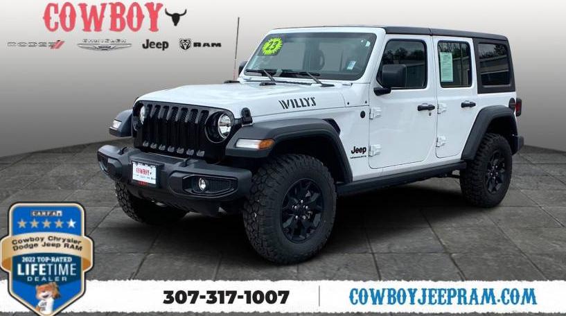 JEEP WRANGLER 2023 1C4HJXDM7PW600625 image