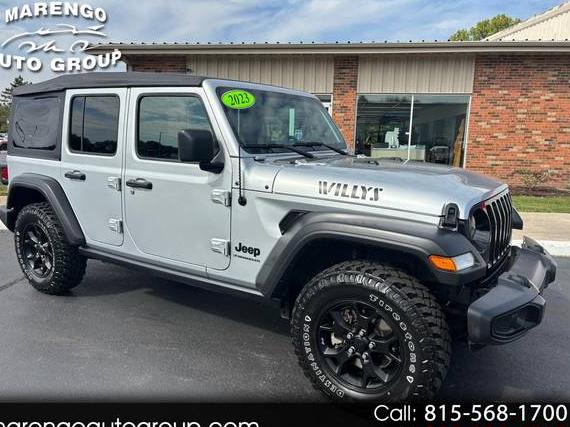 JEEP WRANGLER 2023 1C4HJXDG3PW566385 image