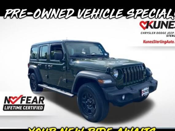 JEEP WRANGLER 2023 1C4HJXDG9PW522746 image