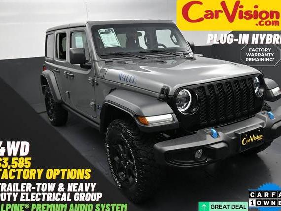 JEEP WRANGLER 2023 1C4JJXN67PW661426 image