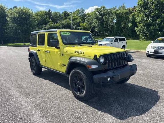 JEEP WRANGLER 2023 1C4HJXDG5PW544503 image