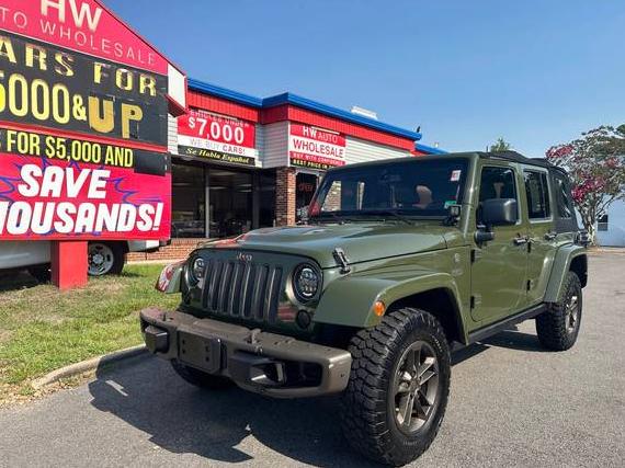 JEEP WRANGLER 2016 1C4BJWEG8GL253008 image