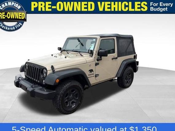 JEEP WRANGLER 2016 1C4AJWAG5GL313716 image