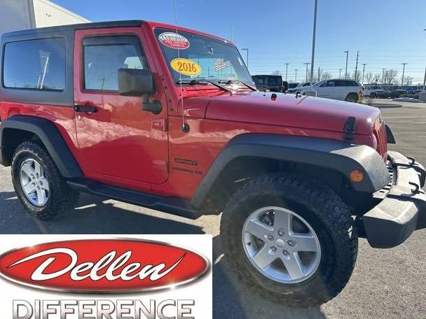 JEEP WRANGLER 2016 1C4AJWAGXGL163876 image